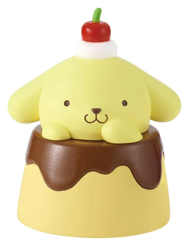 Sanrio Twinchees Mini Figures Pompompurin My Fav Color 5 cm Blind Pack - 1 Unidade